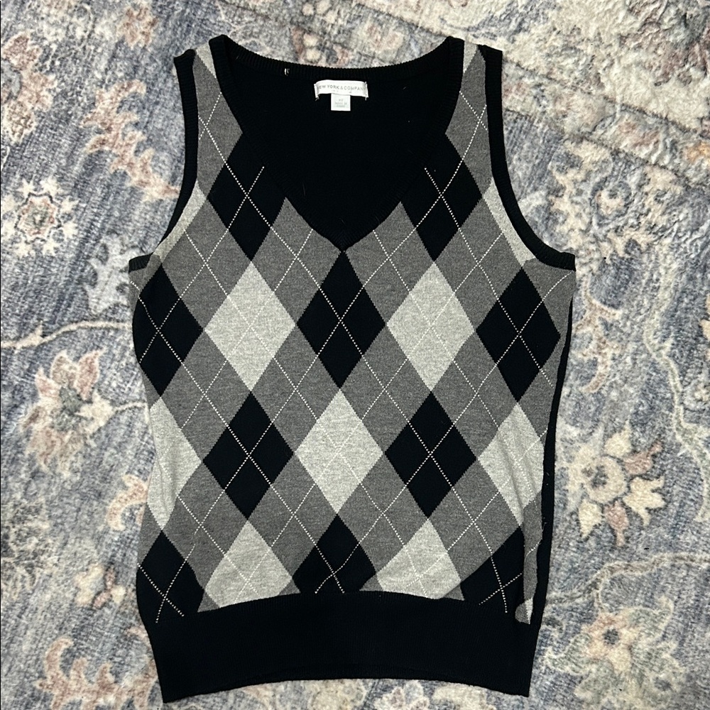 New York & Company Black Knit Sweater